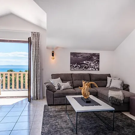 Kadena - Luxury Seaside With Private Heated Pool Selca (Brac)